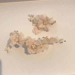 Twigs & Honey: Soft cherry blossom hair piece